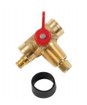 Manual cylinder valve M12x1 W28'8 DGM Ita 'VALE110'