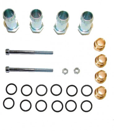 Assembly kit for rail injectors JET (3+3) for 6 cylinders