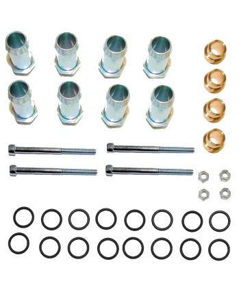 Assembly kit for rail injectors JET (2x4) for 8 cylinders