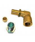 90 ° curve fitting for pipe d. 6