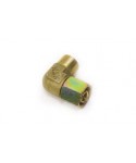 Adjustable 90° elbow on refuelling point outlet for ø 8 mm pipe