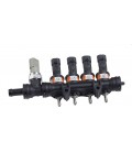 IN03 (Max) Injectors Rail 4 Cylinders Complete