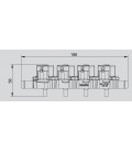 Rail 4 Cilindri JET24 (Gemini)