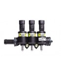 Rail Iniettore IN03 (Super Max) 3 Cilindri con Tappo