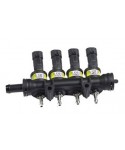 Rail Iniettore IN03 (Super Max) 4 Cilindri con Tappo