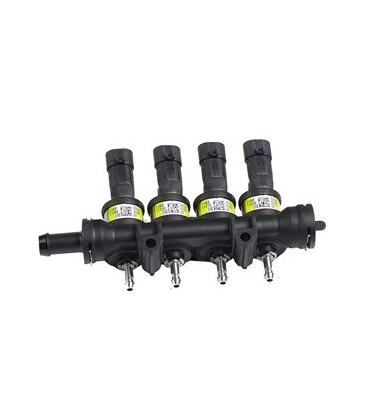 IN03 Super (Max) Injectors Rail 4 Cylinders with Cap