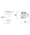 Flange Refuelling Point - 1 Hole